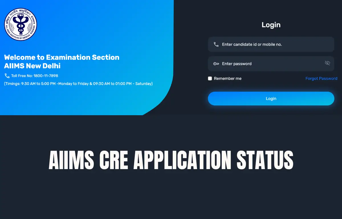 AIIMS CRE Admit Card 2025
