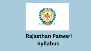 Rajasthan Patwari Syllabus