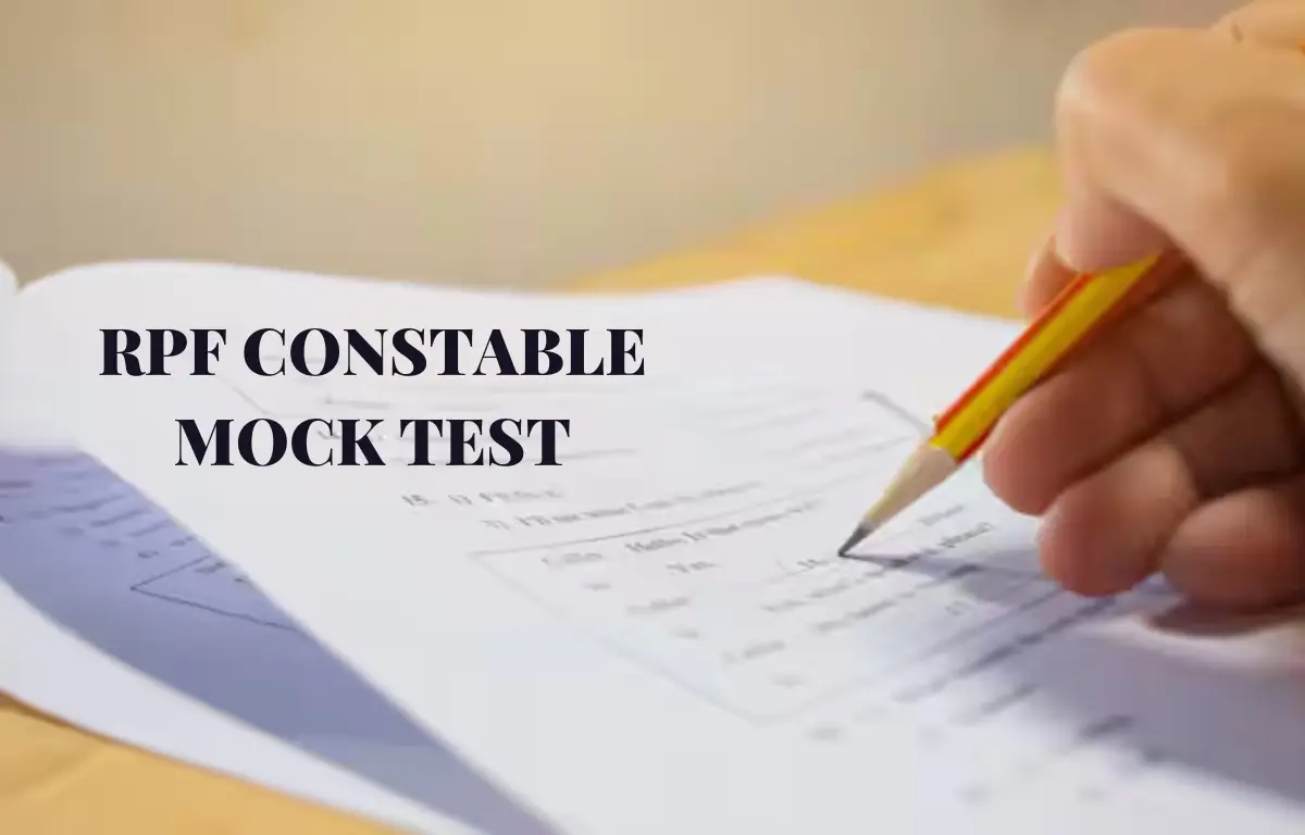 RPF Constable Mock Test