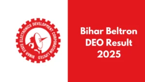 Bihar Beltron DEO Result 2025