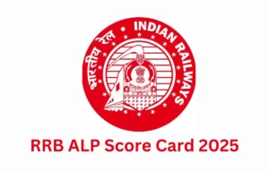 RRB ALP Score Card