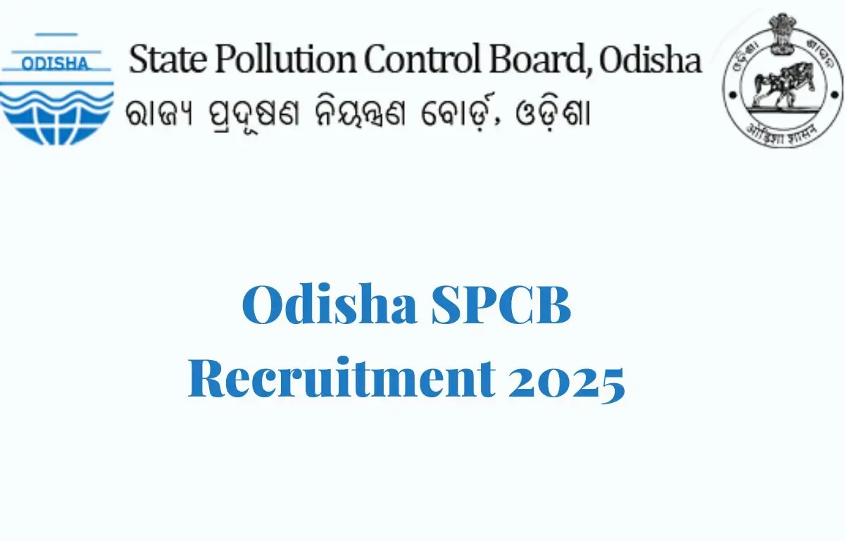 Odisha SPCB Recruitment 2025
