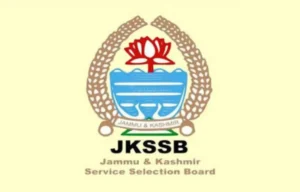 JKSSB JE Recruitment 2025