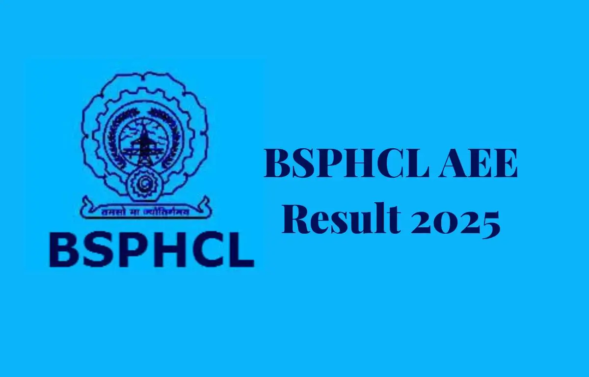 BSPHCL AEE Result 2025
