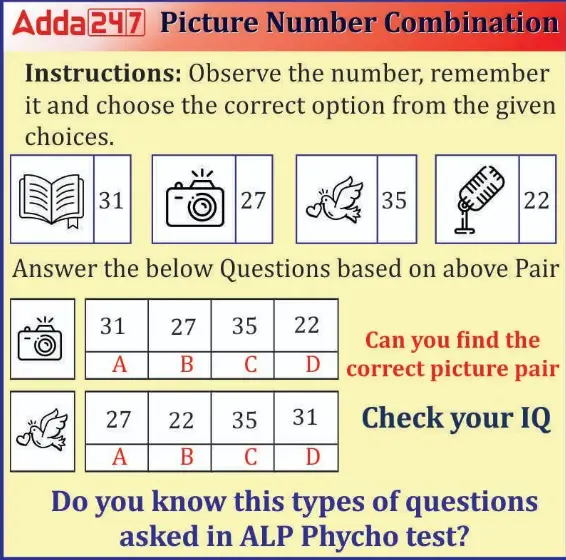 RRB ALP Psycho Test Questions Answers RRB ALP 2025 CBAT Exam_11.1