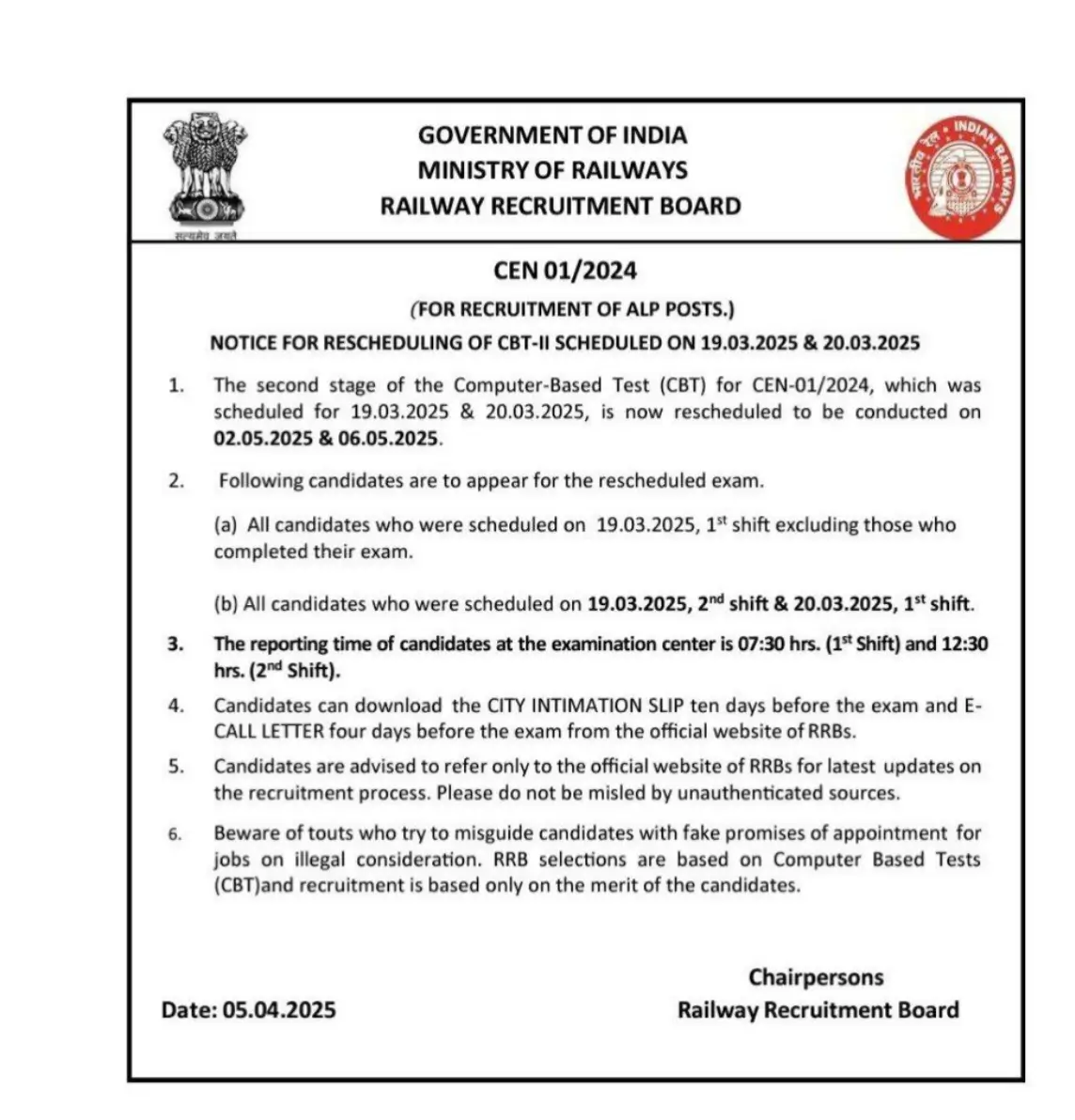 RRB ALP CBT 2 Exam Date 2025 Out, Check New Exam Schedule_3.1