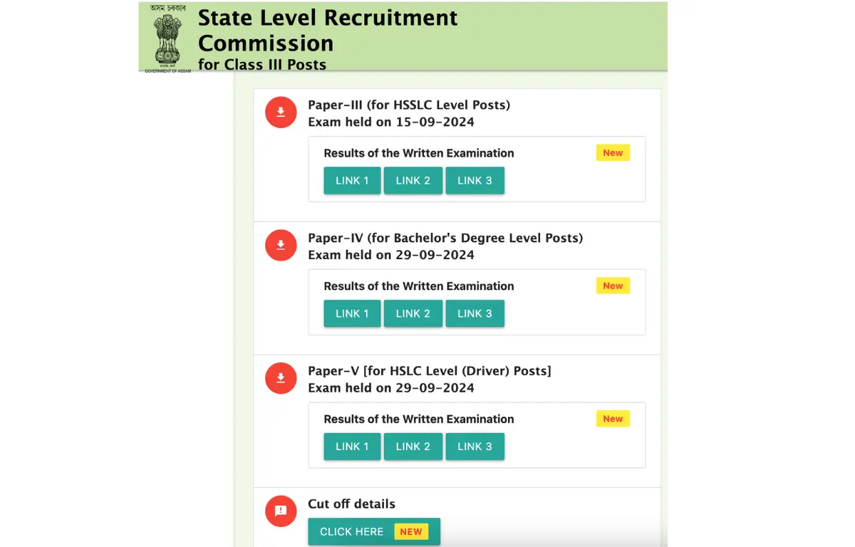 ADRE Grade 3 Result 2025