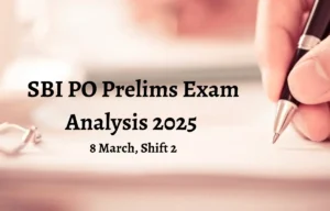 SBI PO Prelims Exam Analysis shift 2