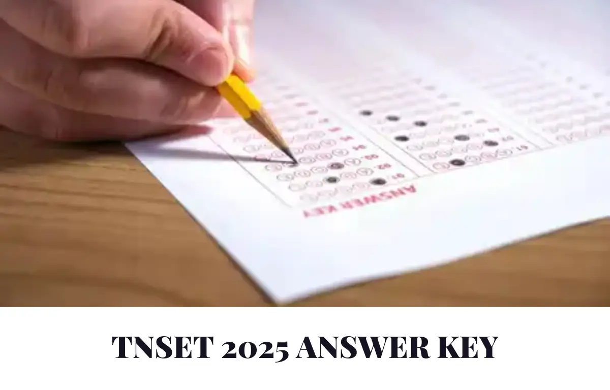 TNSET 2025 Answer Key