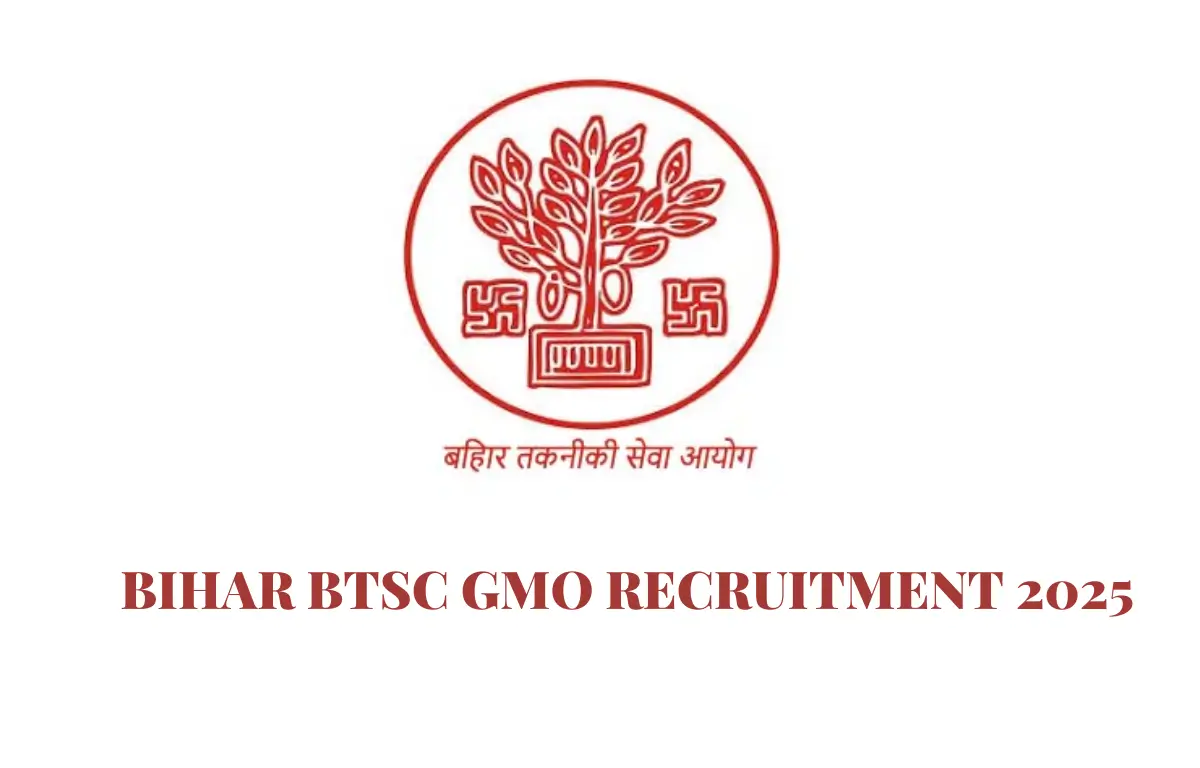 Bihar BTSC GMO Recruitment 2025
