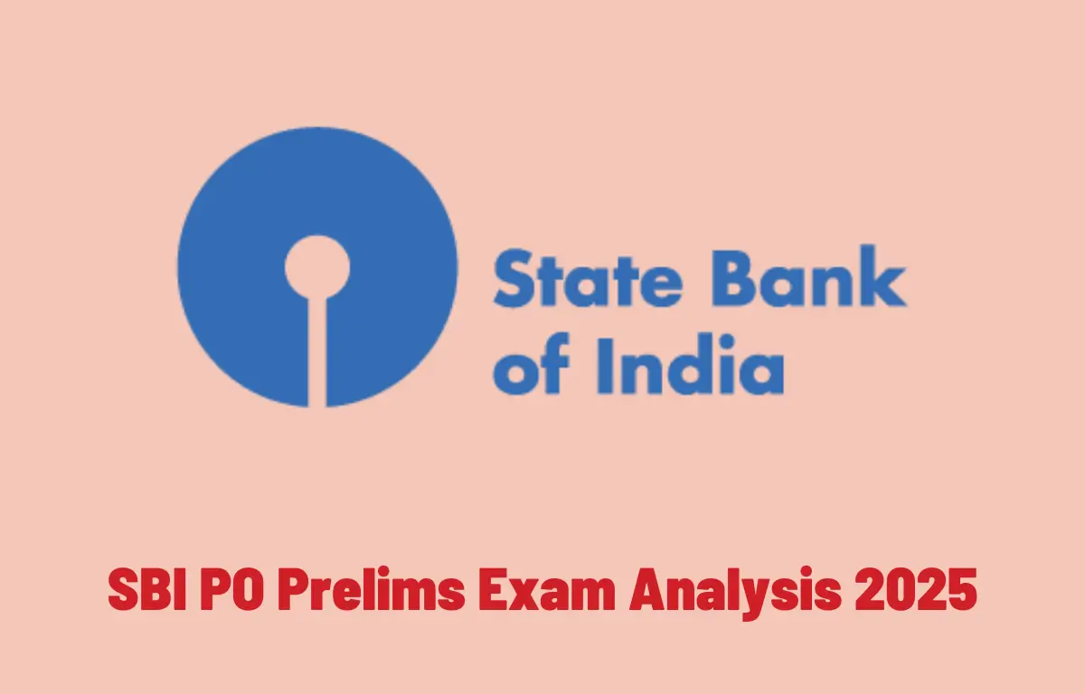 SBI PO Prelims Exam Analysis