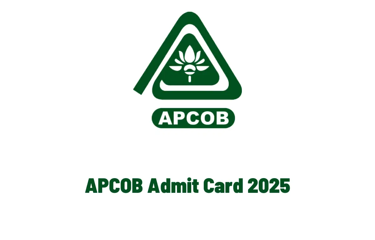 APCOB Admit Card 2025