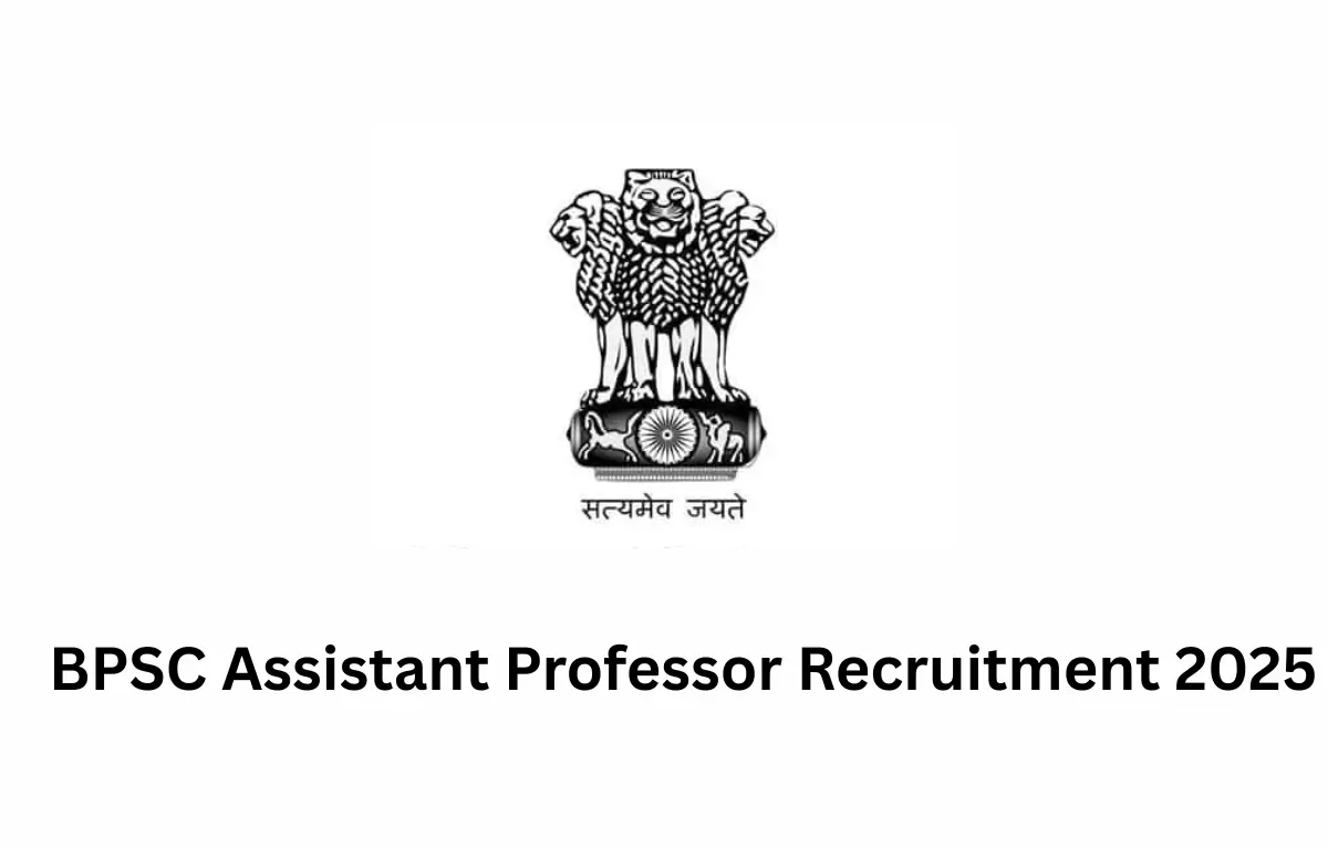 BPSC Assistant Professor Recruitment 2025