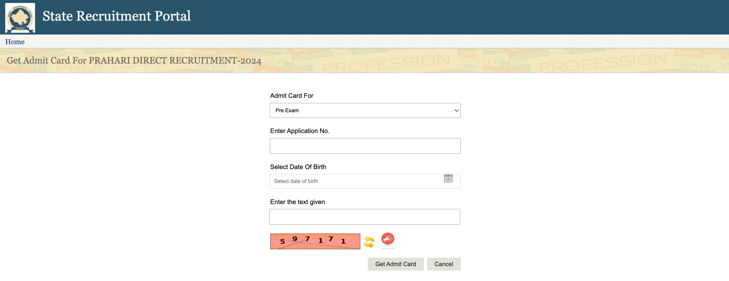 Rajasthan Jail Prahari Admit Card 2025 Out, जेल प्रहरी Download Link Here_3.1