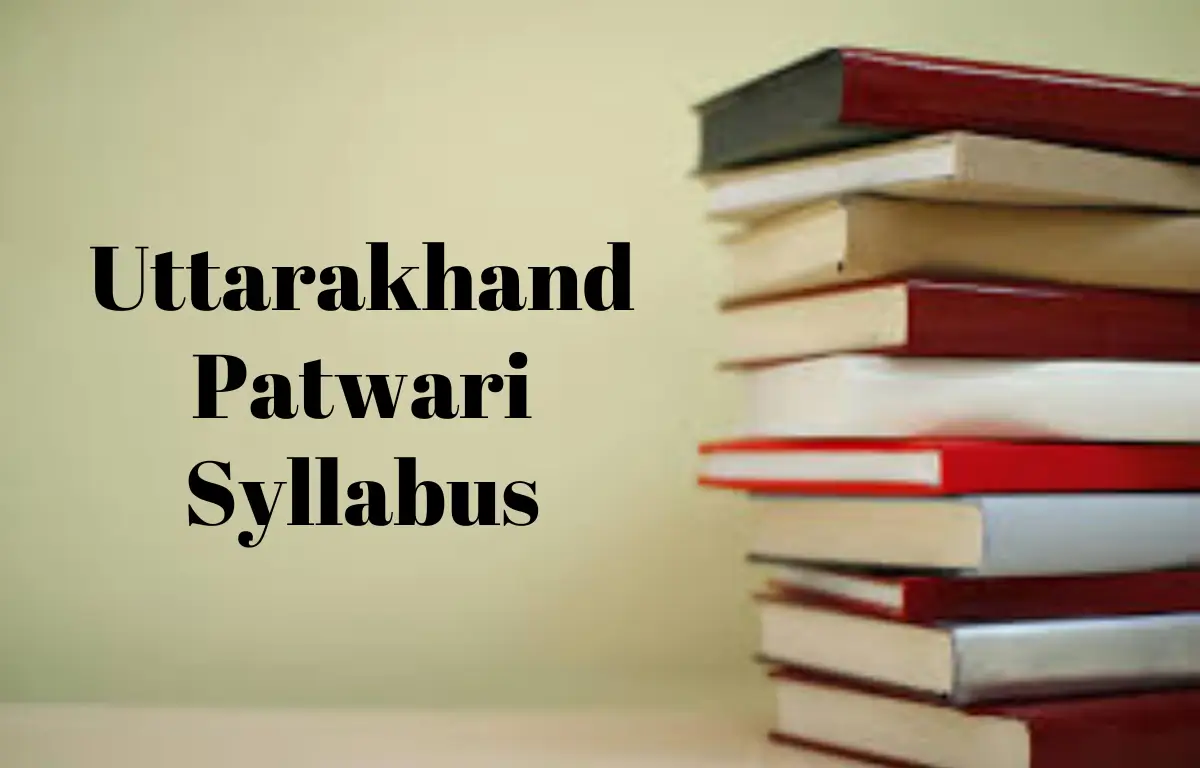 Uttarakhand Patwari Syllabus