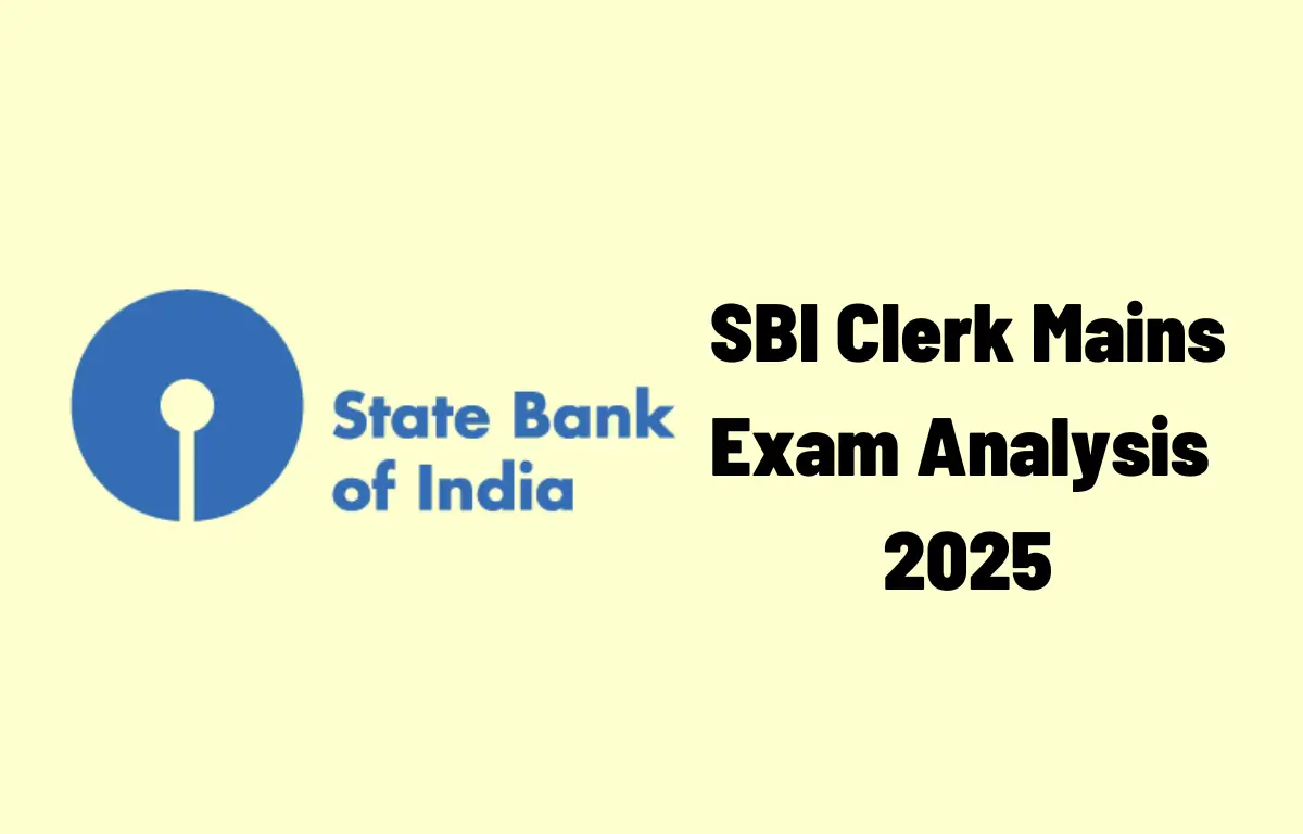 SBI Clerk Mains Exam analysis 2025 (1)