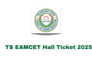 TS EAMCET Hall Ticket 2025