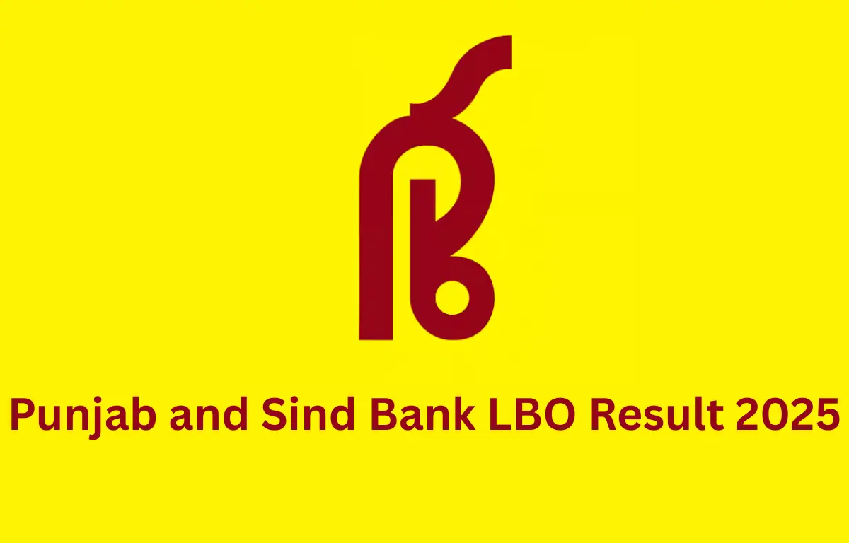 Punjab and Sind Bank LBO Result 2025