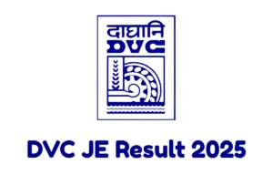 DVC JE Result 2025