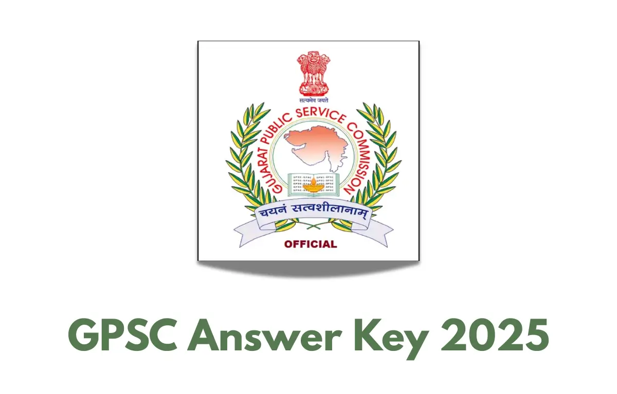 GPSC Answer Key 2025