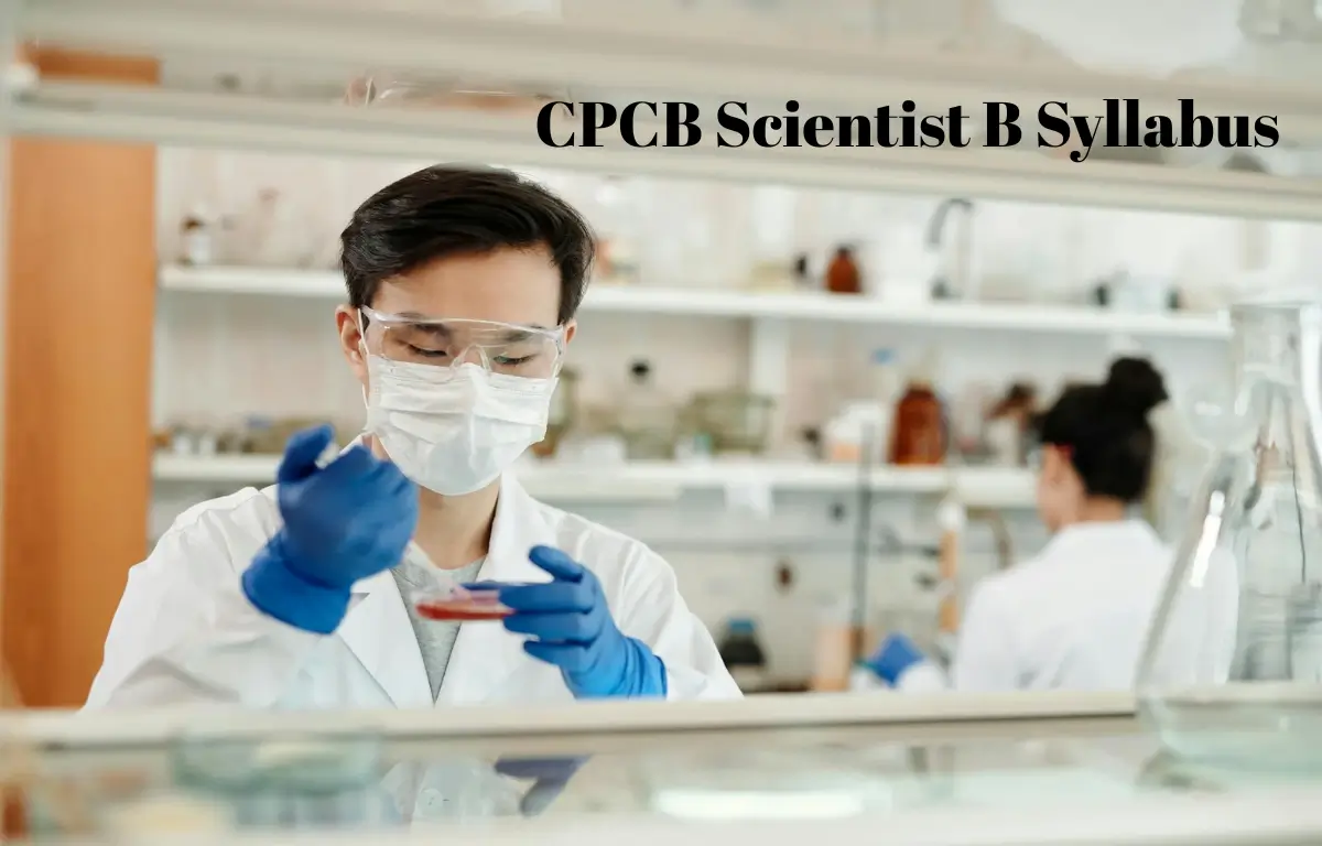 CPCB Scientist B Syllabus