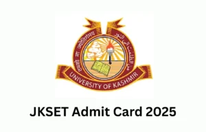 JKSET Admit Card 2025