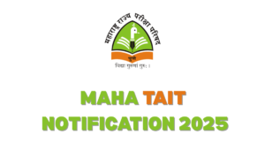 MAHA TAIT Notification 2025
