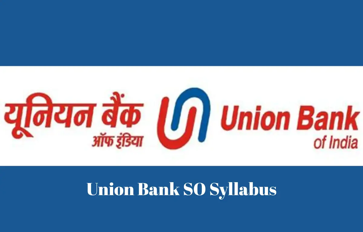 Union Bank SO Syllabus
