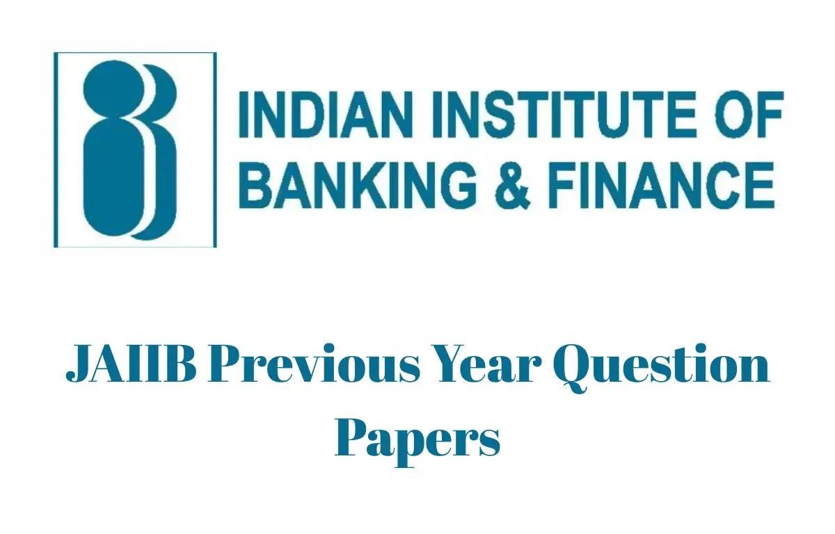 Jaiib previous year question papers