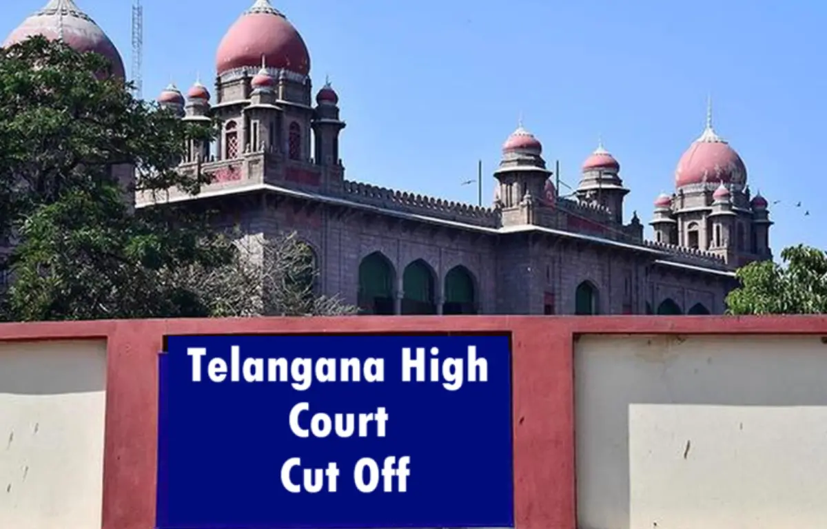 Telangana High Court Cut Off