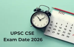 UPSC Exam Date 2026