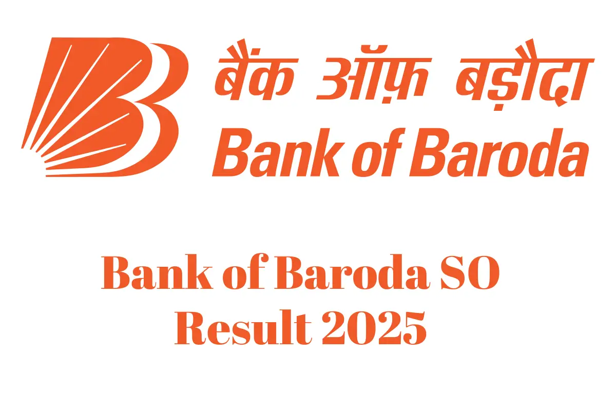 Bank of Baroda SO Result