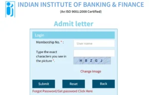 CAIIB Admit Card 2025
