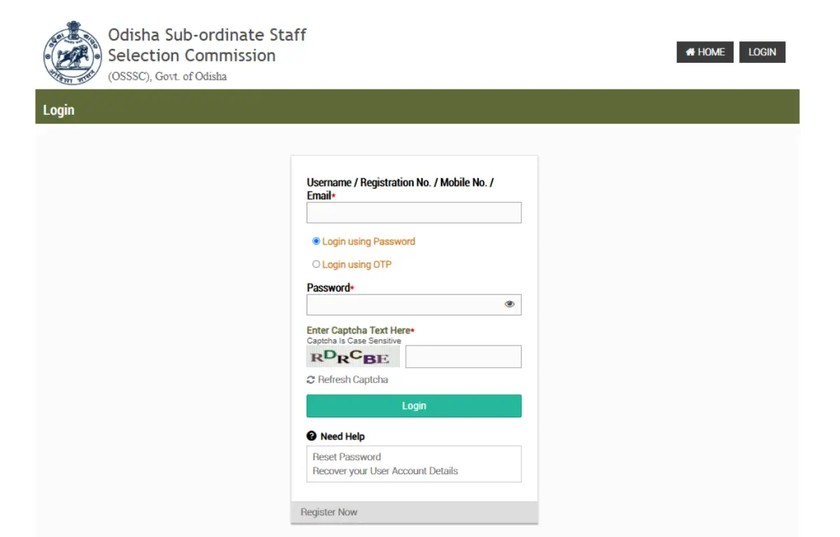 OSSSC TGT Admit Card 2025
