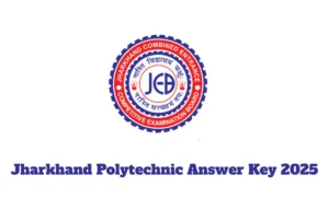 Jharkhand Polytechnic Answer Key 2025