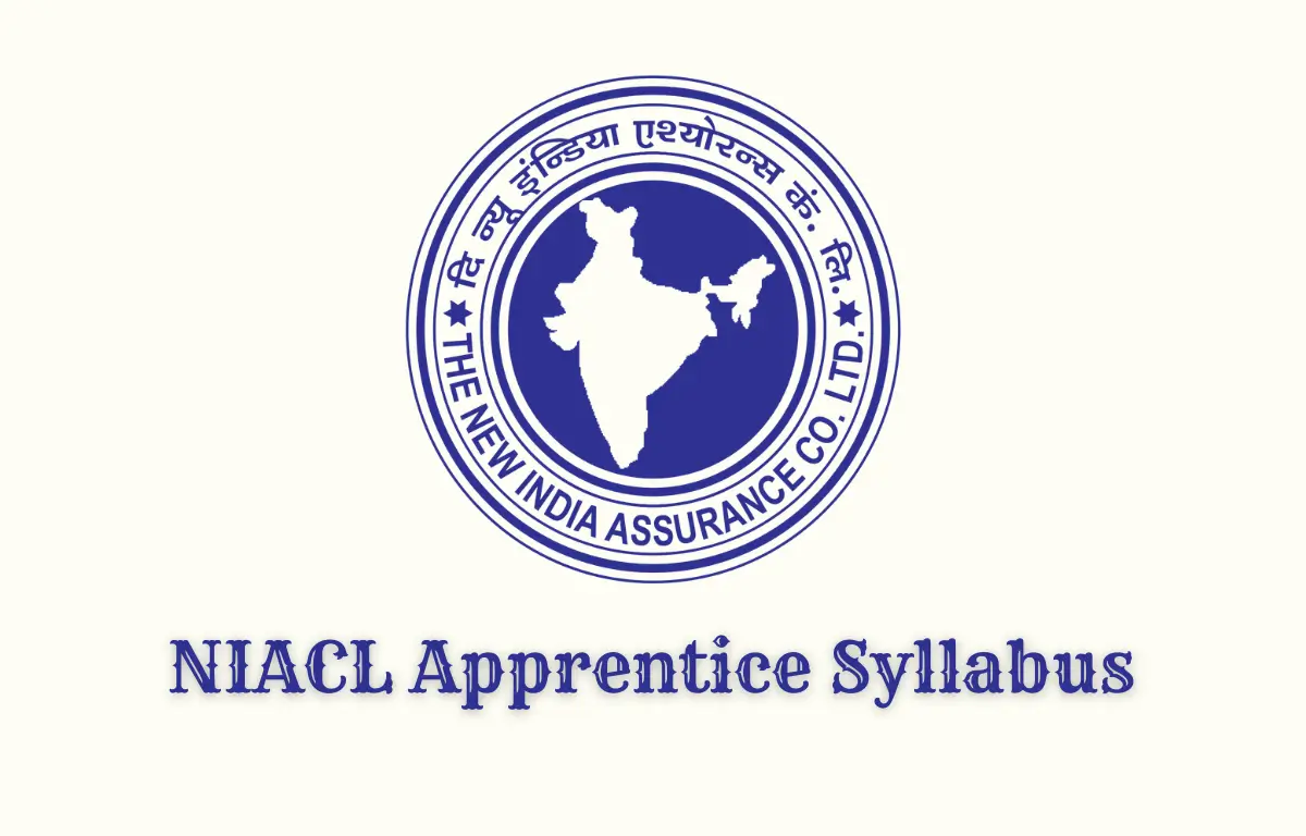 NIACL Apprentice Syllabus