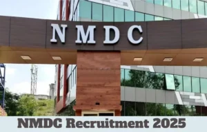 NMDC Recruitment 2025