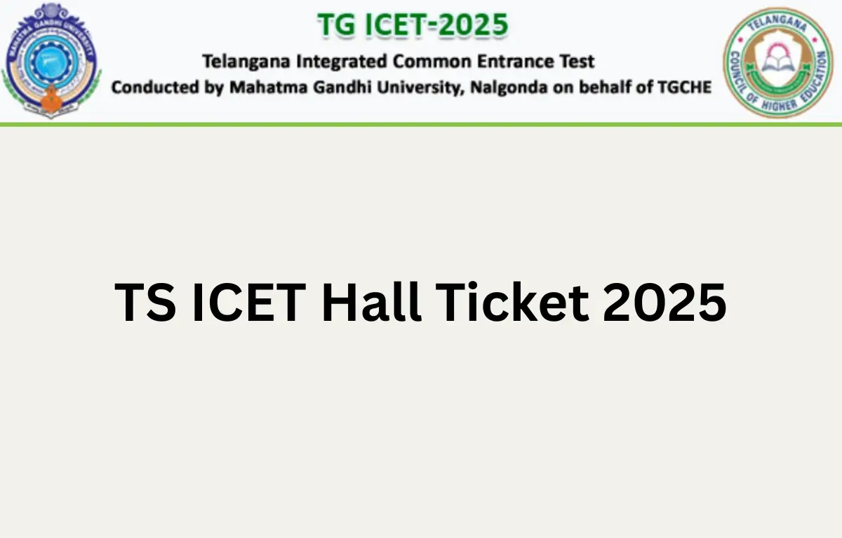 TS ICET Hall Ticket 2025