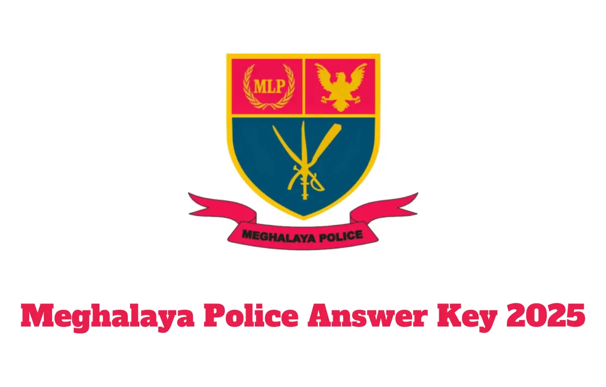 Meghalaya Police Answer Key 2025