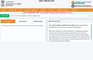 CSIR NET Notification 2025 Out for June Session, Apply Online Begins Today