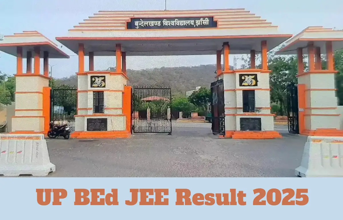 UP BEd JEE Result 2025