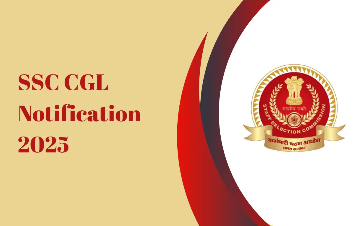 SSC CGL Notification 2025
