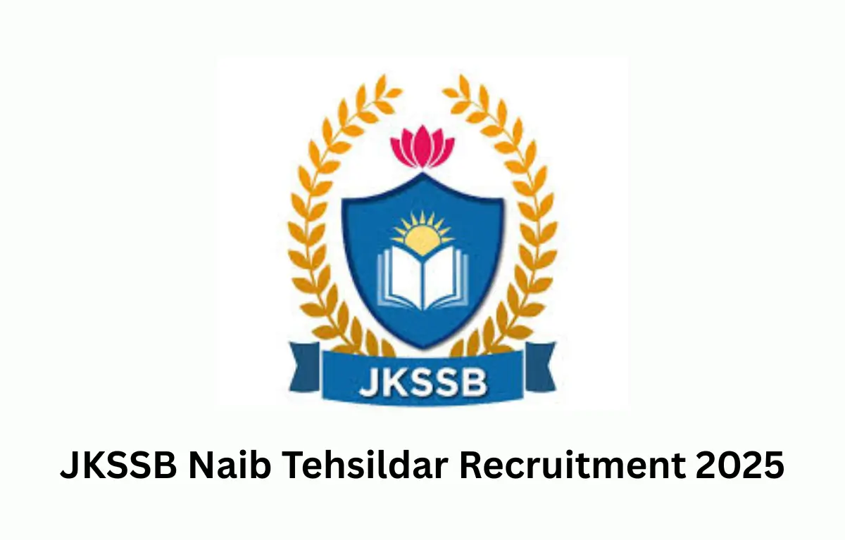 JKSSB Naib Tehsildar Recruitment 2025