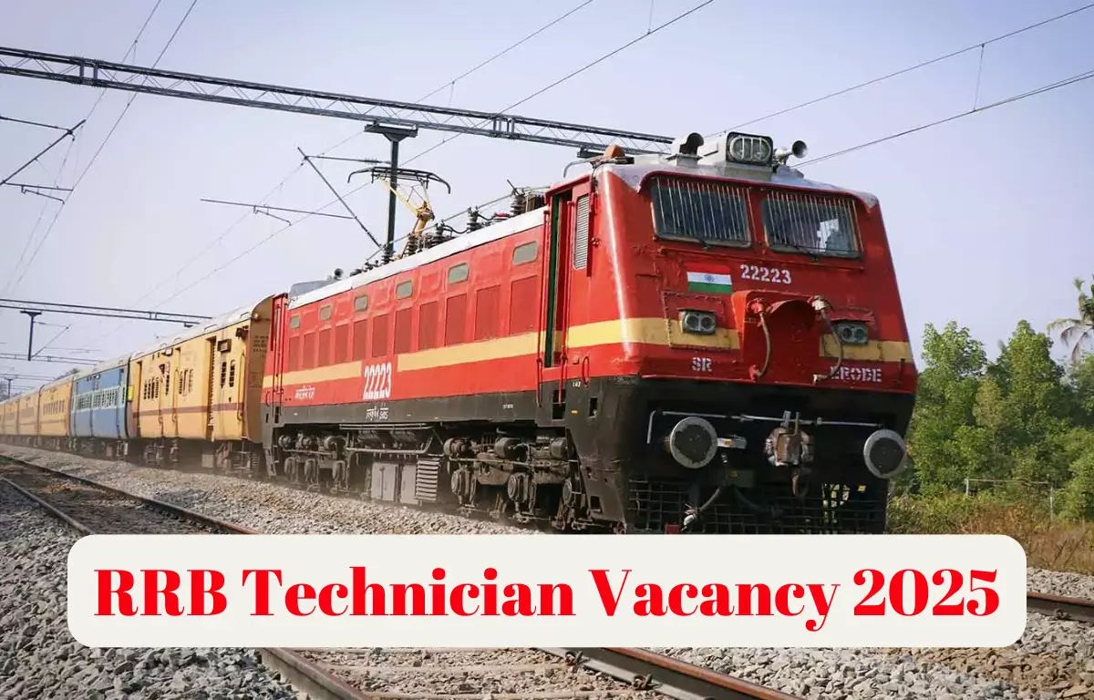 rrb technician vacancy 2025