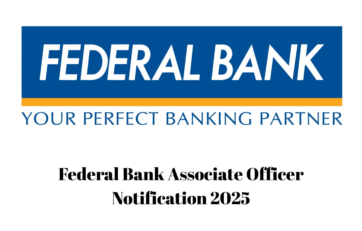 Federal Bank Associate Officer Notification 2025