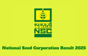 National Seed Corporation Result 2025