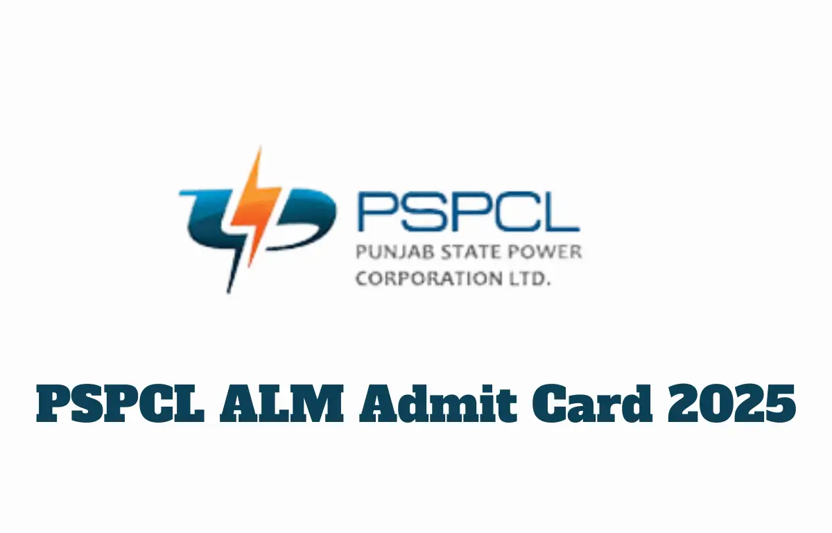 PSPCL ALM Admit Card 2025
