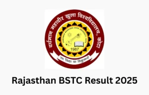 Rajasthan BSTC Result 2025