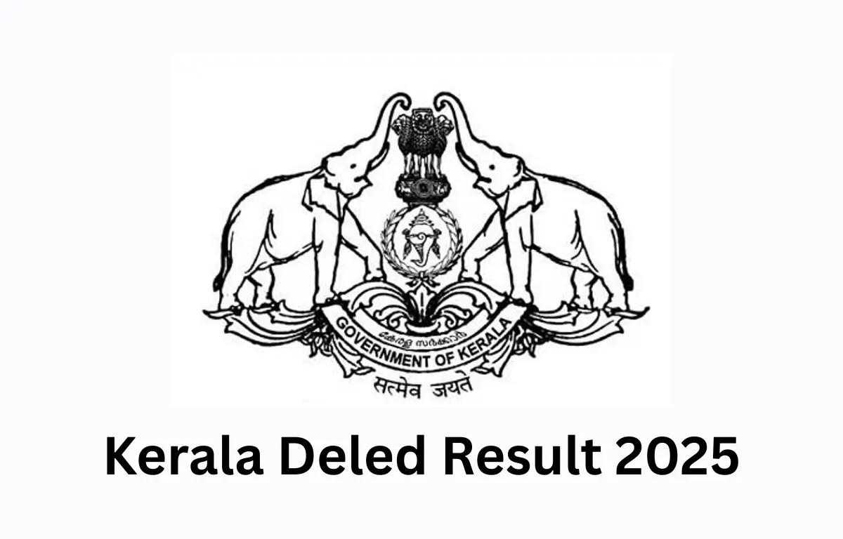 Kerala Deled Result 2025