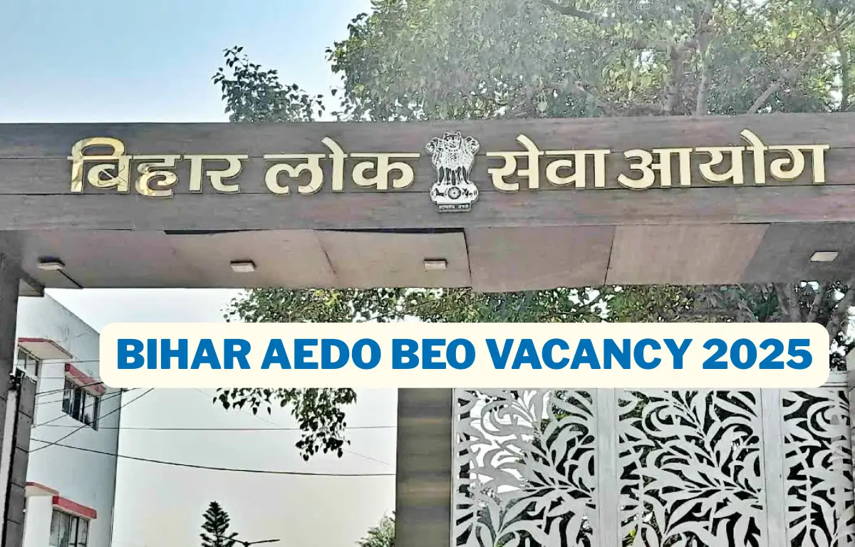 Bihar AEDO BEO Vacancy 2025